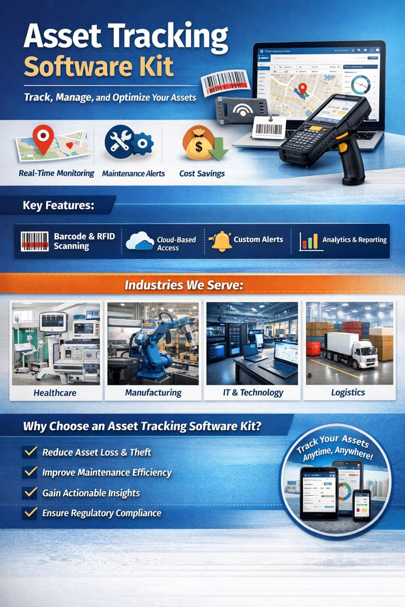 Asset Tracking Software Kit – Track, Manage, and Optimize Your Business Assets