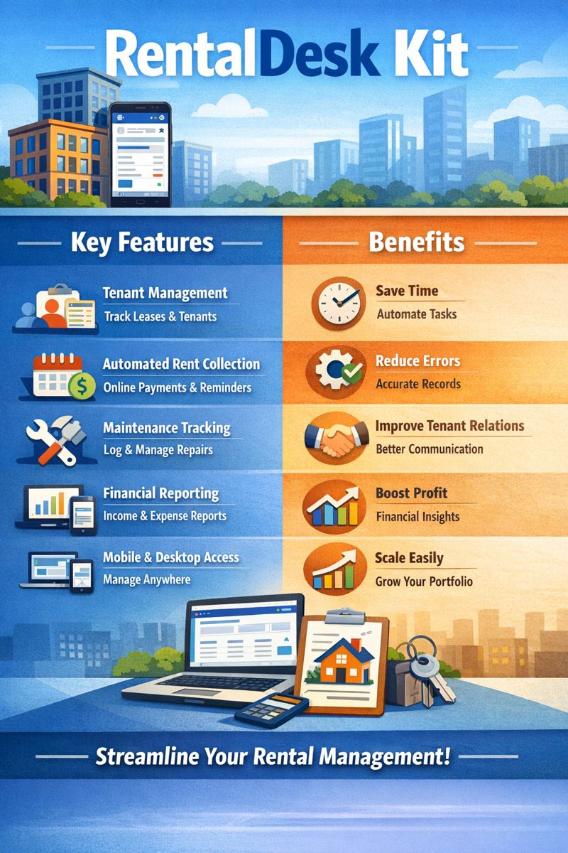 RentalDesk Kit – Streamline Your Rental Management Today