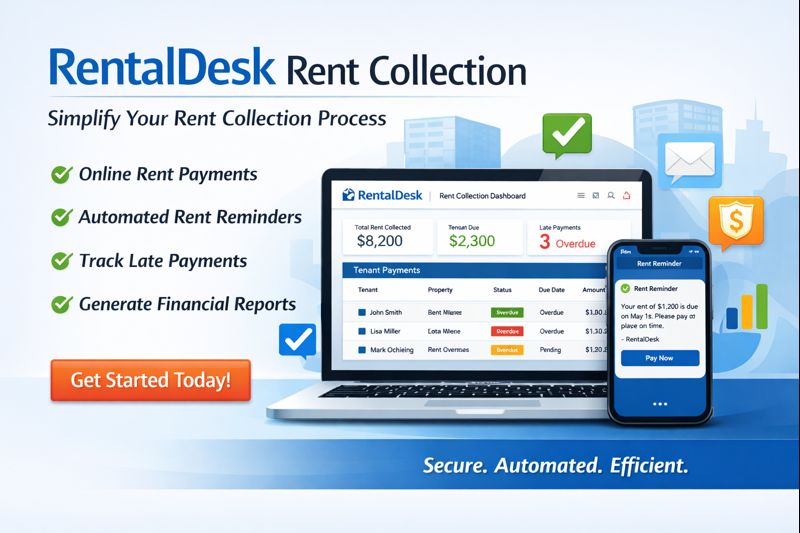 RentalDesk Rent Collection – Fast, Secure & Automated Rent Payments