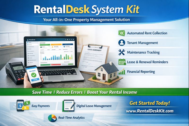 RentalDesk System Kit – Streamline Your Property Management Today