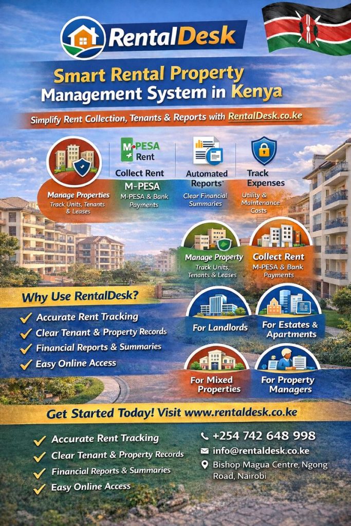 RentalDesk for Multi-Unit Buildings | Streamline Property Management in Kenya