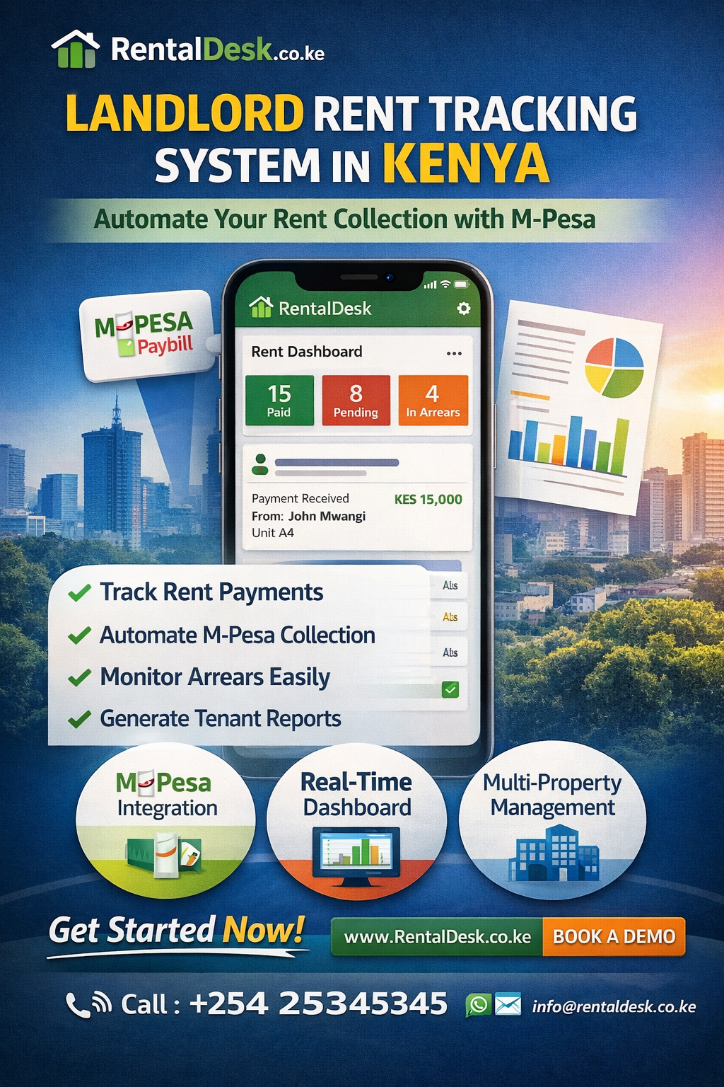 Landlord Rent Tracking System