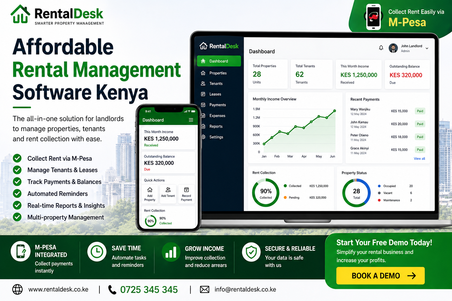 Affordable Rental Management Software Kenya