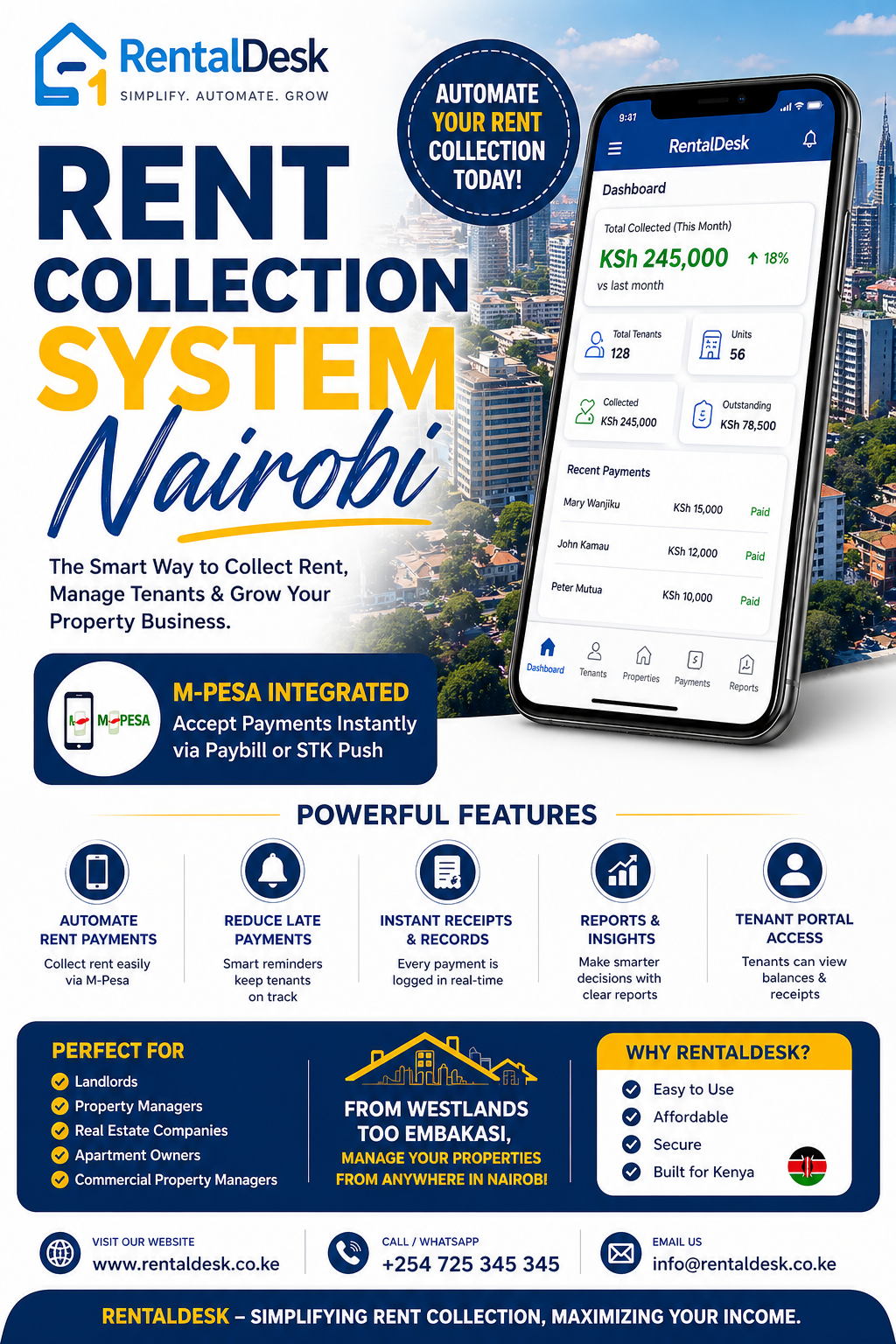 Rent Collection System Nairobi
