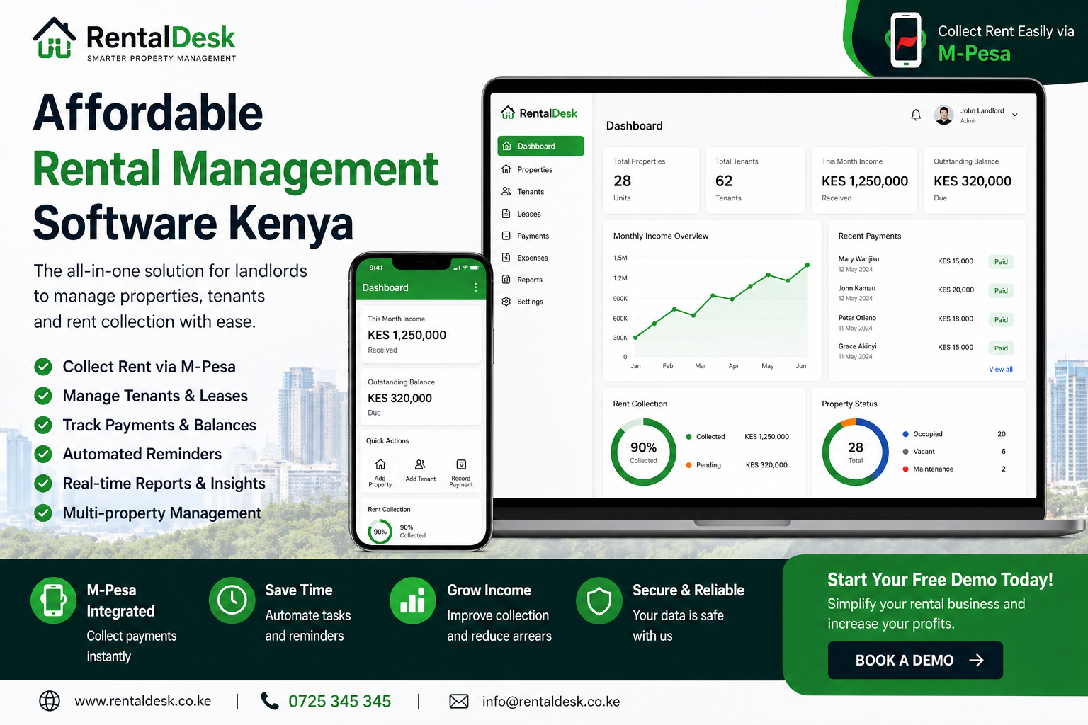 Affordable Rental Management Software Kenya