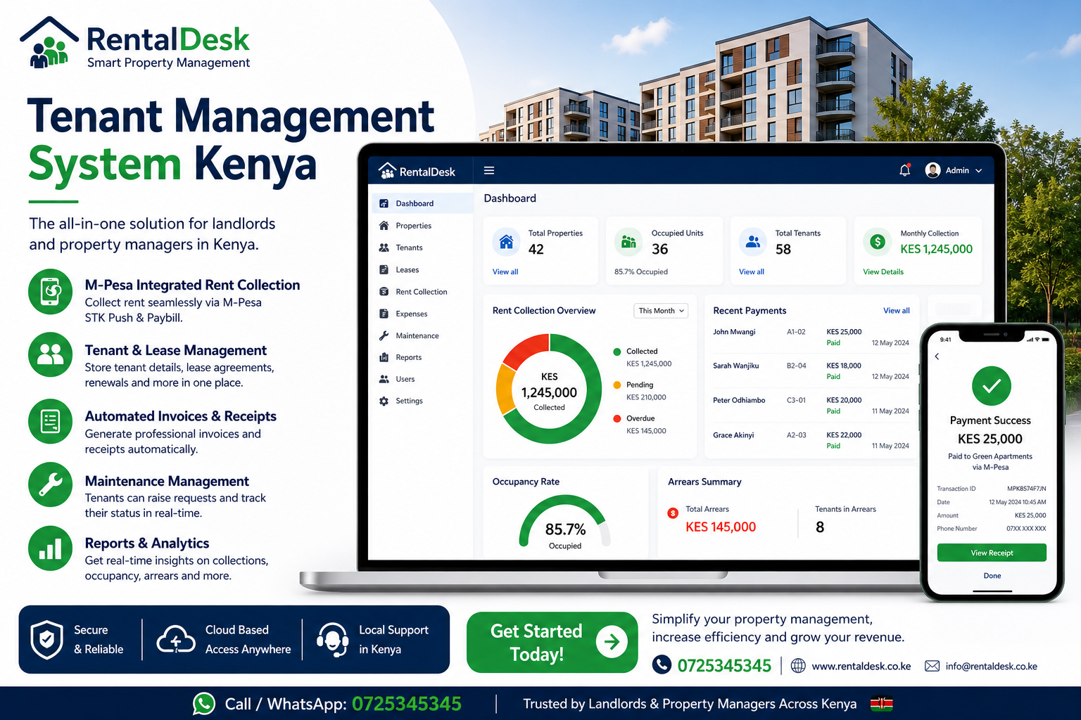 Tenant Management System Kenya for Landlords