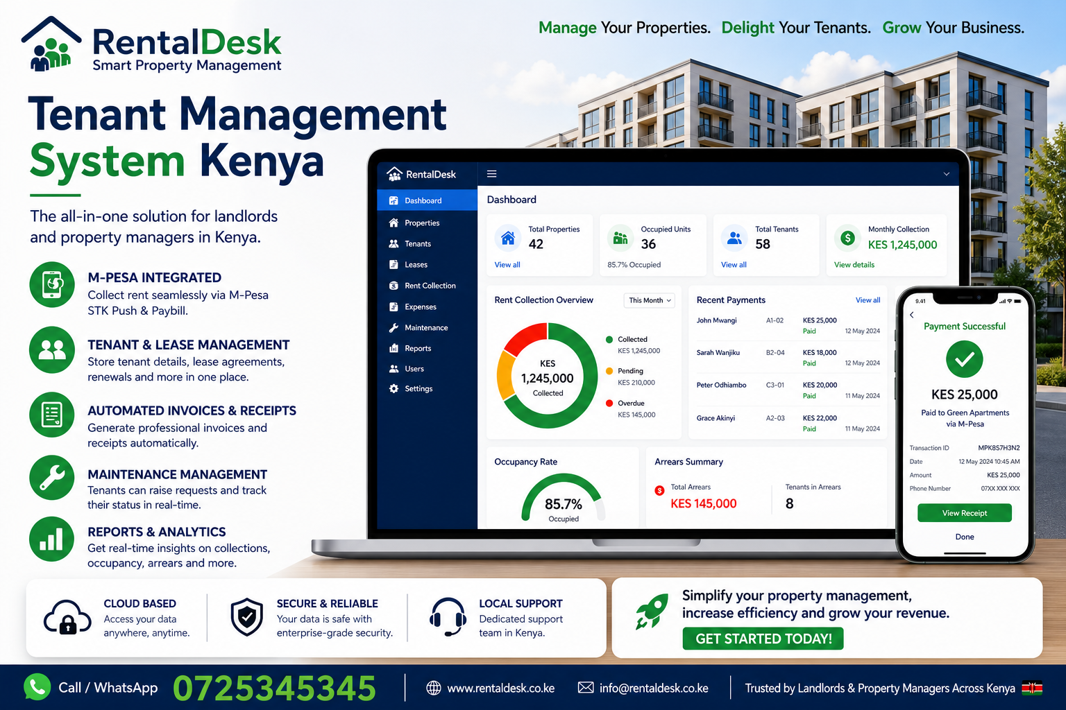 Tenant Management System Kenya for Landlords