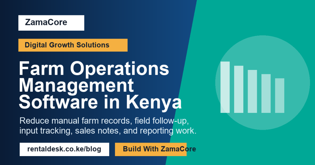 Farm Operations Management Software in Kenya