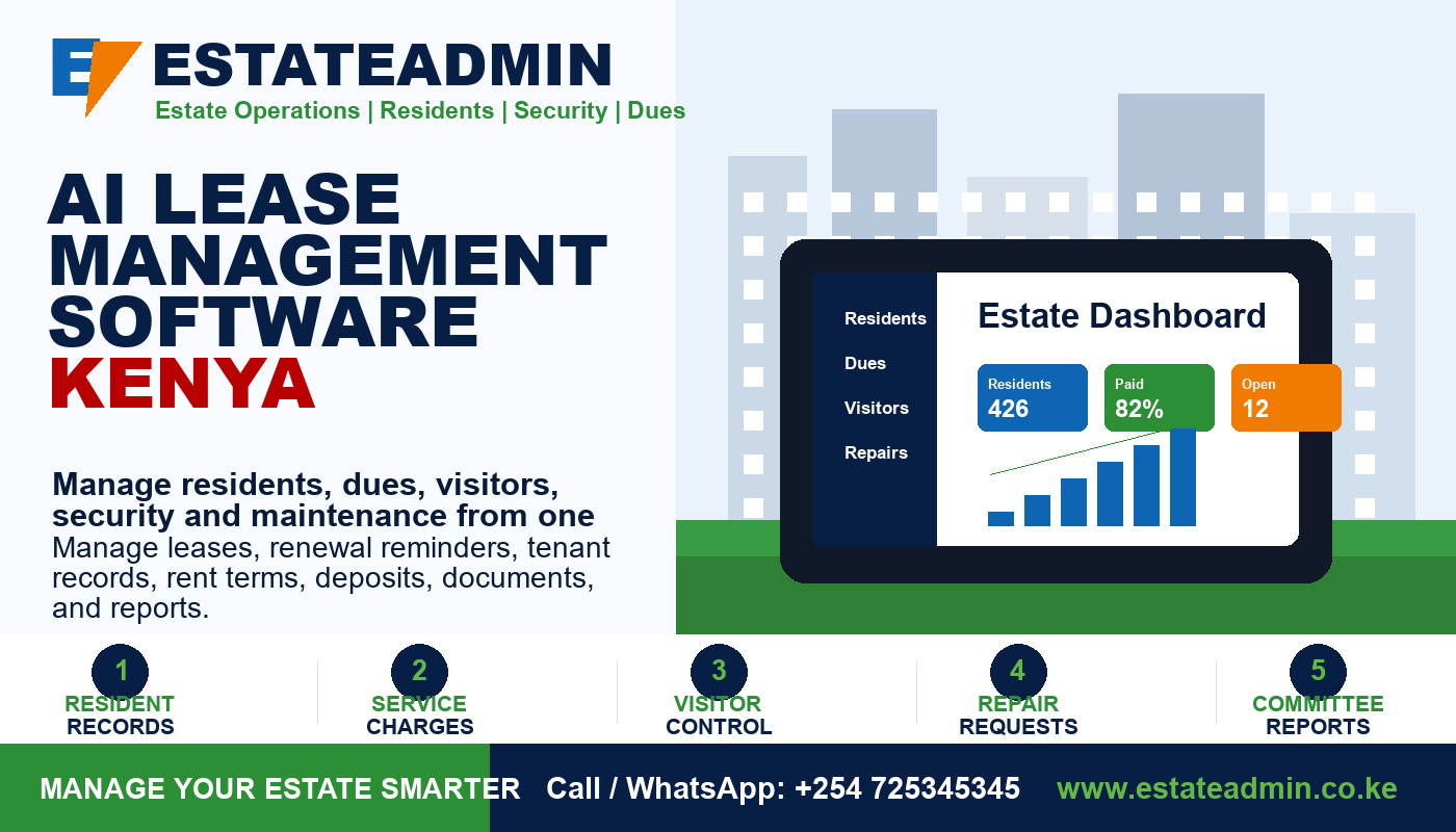 AI Lease Management Software Kenya by RentalDesk