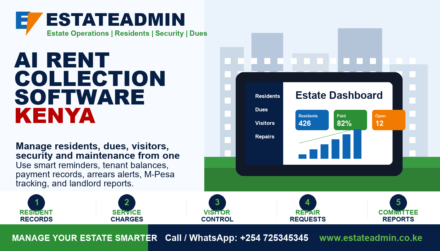 AI Rent Collection Software Kenya by RentalDesk