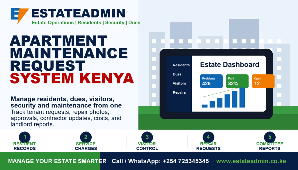 Apartment Maintenance Request System Kenya by RentalDesk