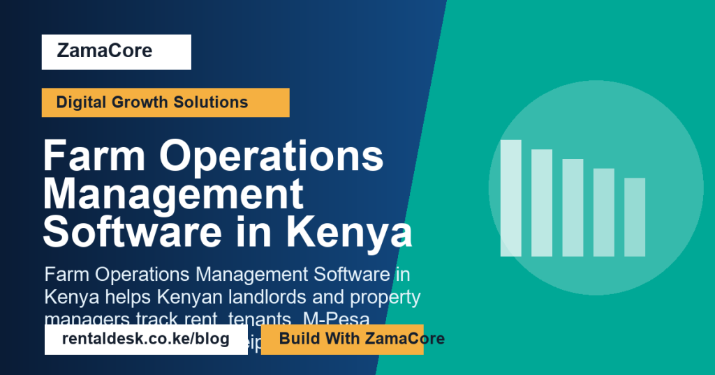 Farm Operations Management Software in Kenya