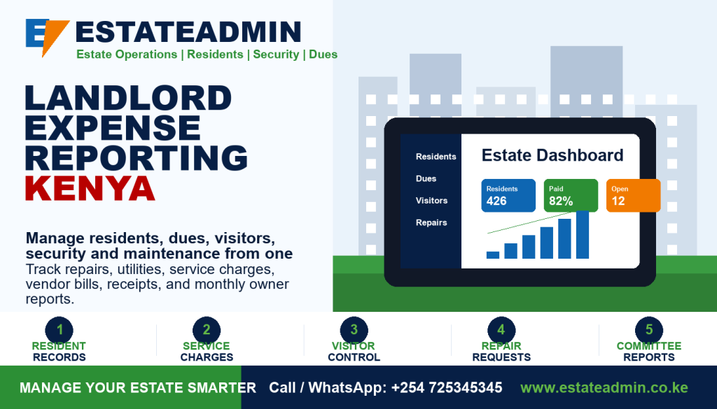 Landlord Expense Reporting Kenya by RentalDesk