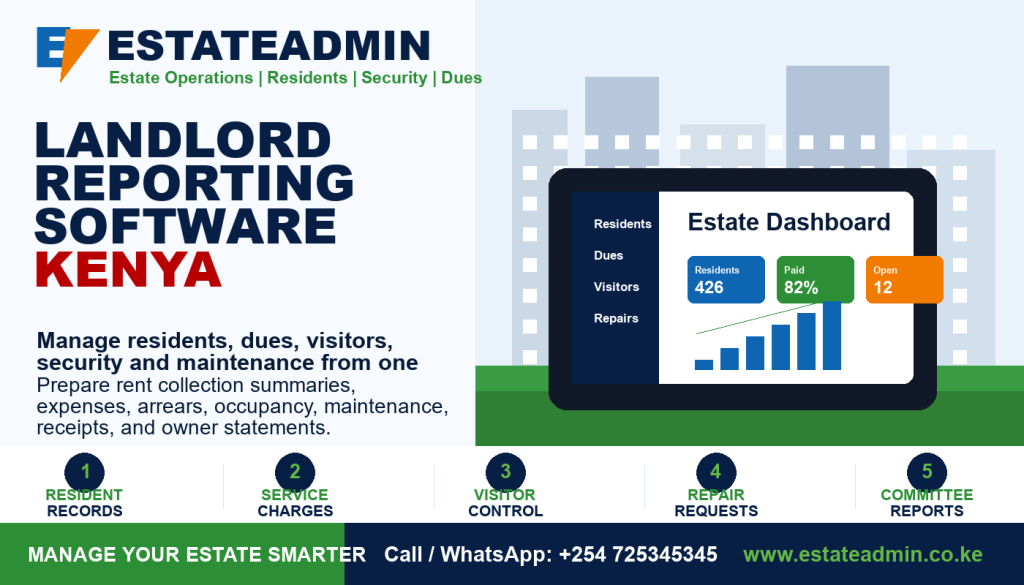 Landlord Reporting Software Kenya by RentalDesk