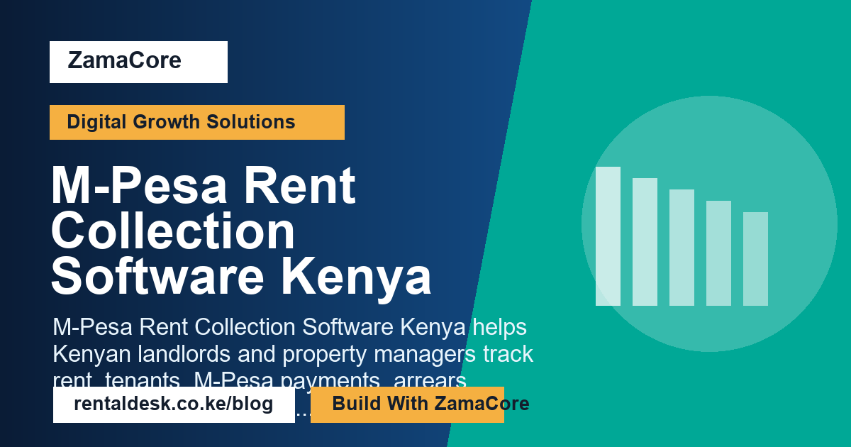 M-Pesa Rent Collection Software Kenya