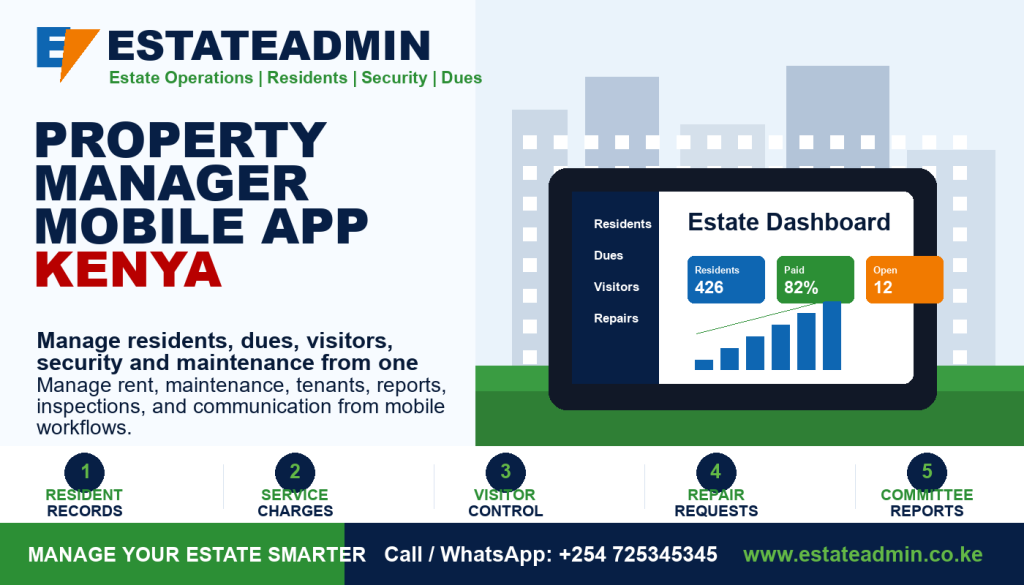 Property Manager Mobile App Kenya by RentalDesk