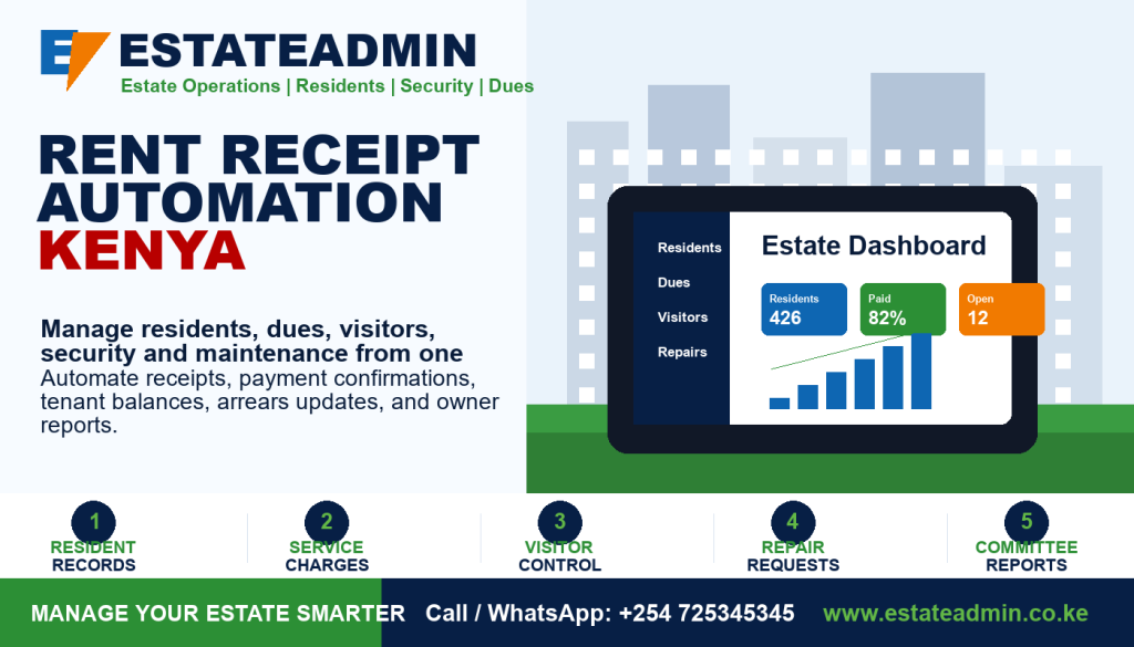 Rent Receipt Automation Kenya by RentalDesk