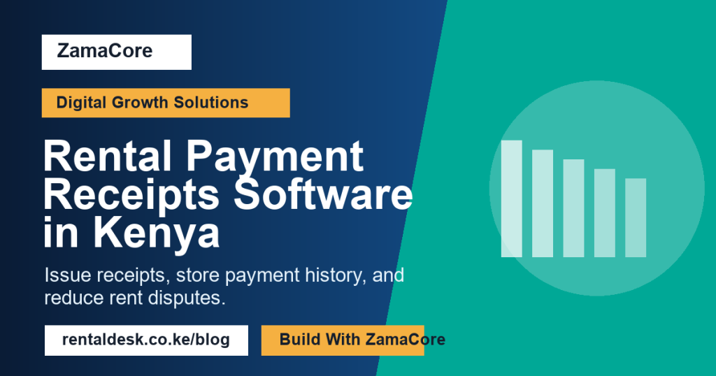 Rental Payment Receipts Software in Kenya