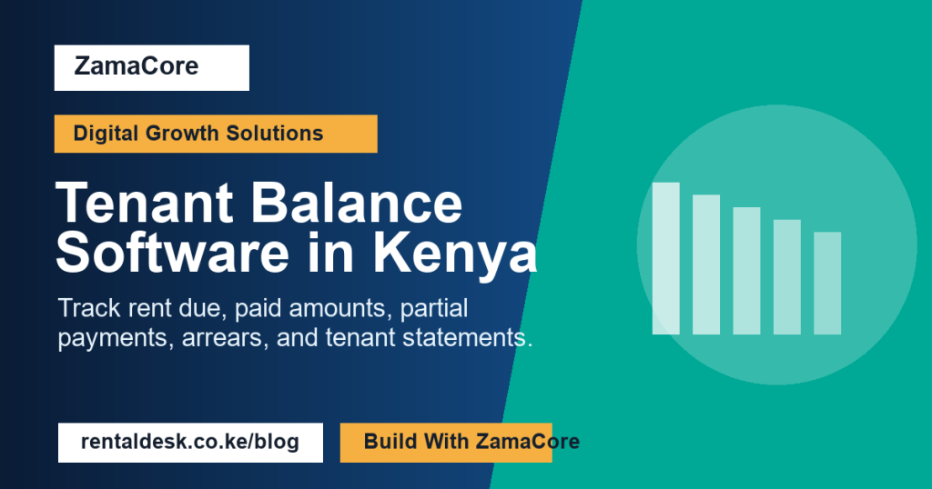 Tenant Balance Software in Kenya