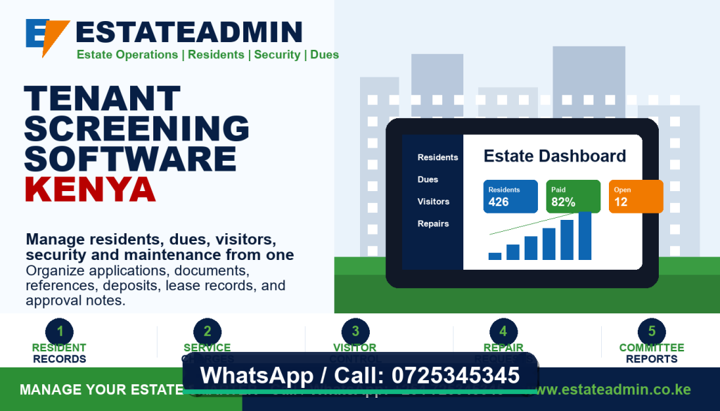 Tenant Screening Software Kenya by RentalDesk - Call 0725345345