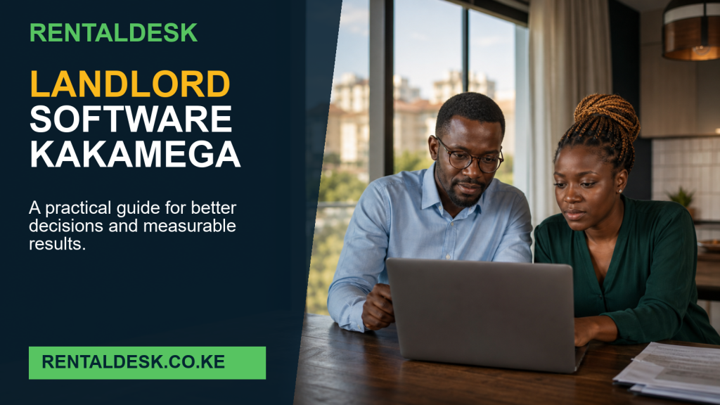 Landlord Software Kakamega - rentaldesk service guide