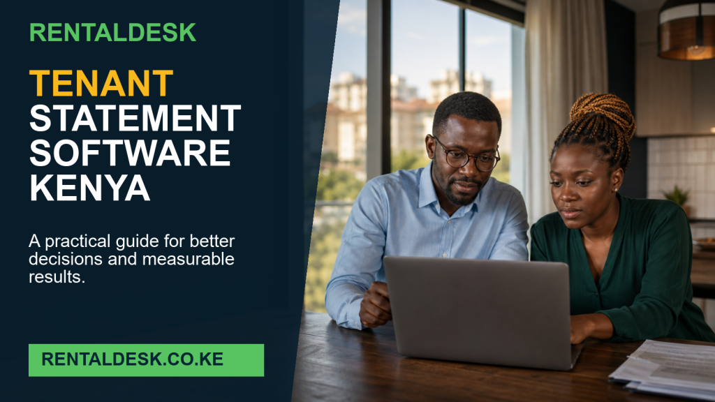 Tenant Statement Software Kenya