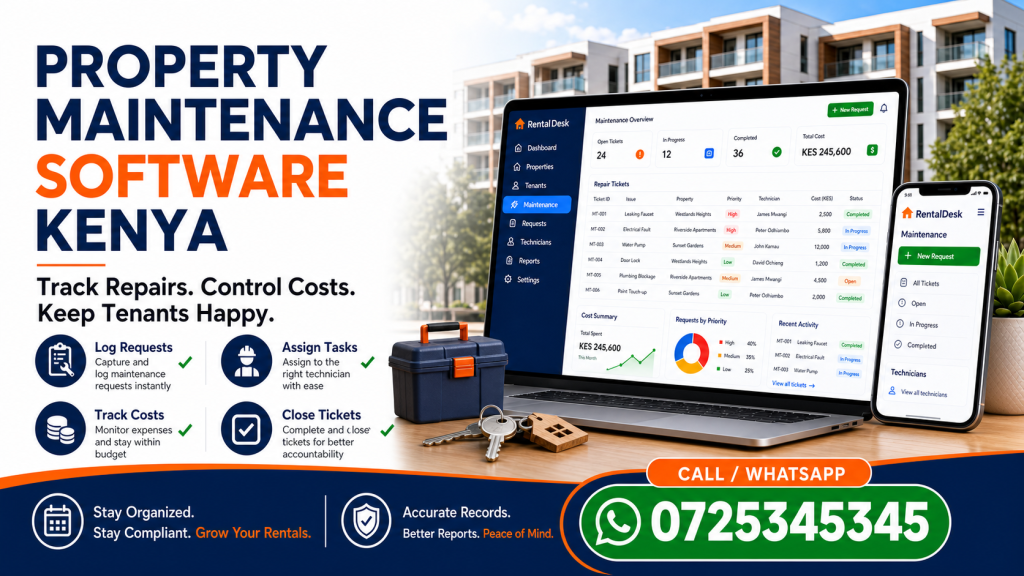 property maintenance management software Kenya
