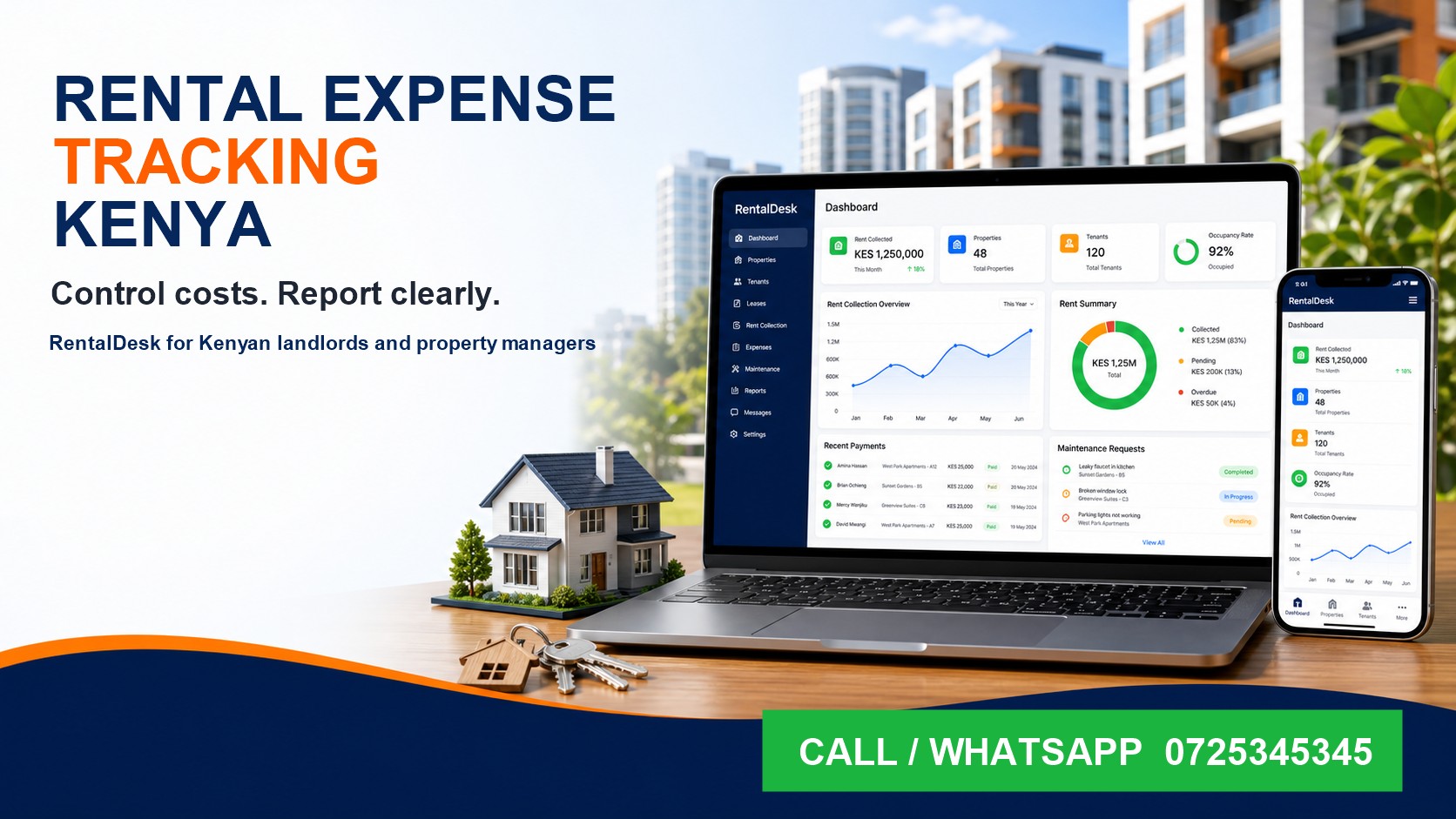 rental expense tracking Kenya