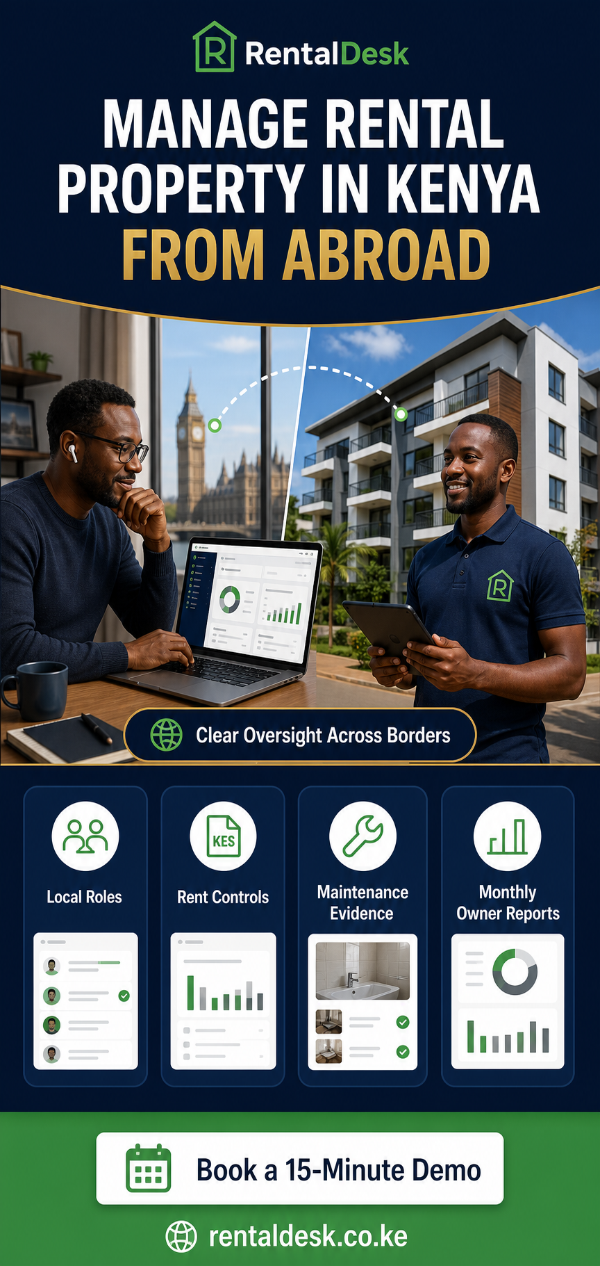 Manage rental property in Kenya from abroad - RentalDesk featured guide
