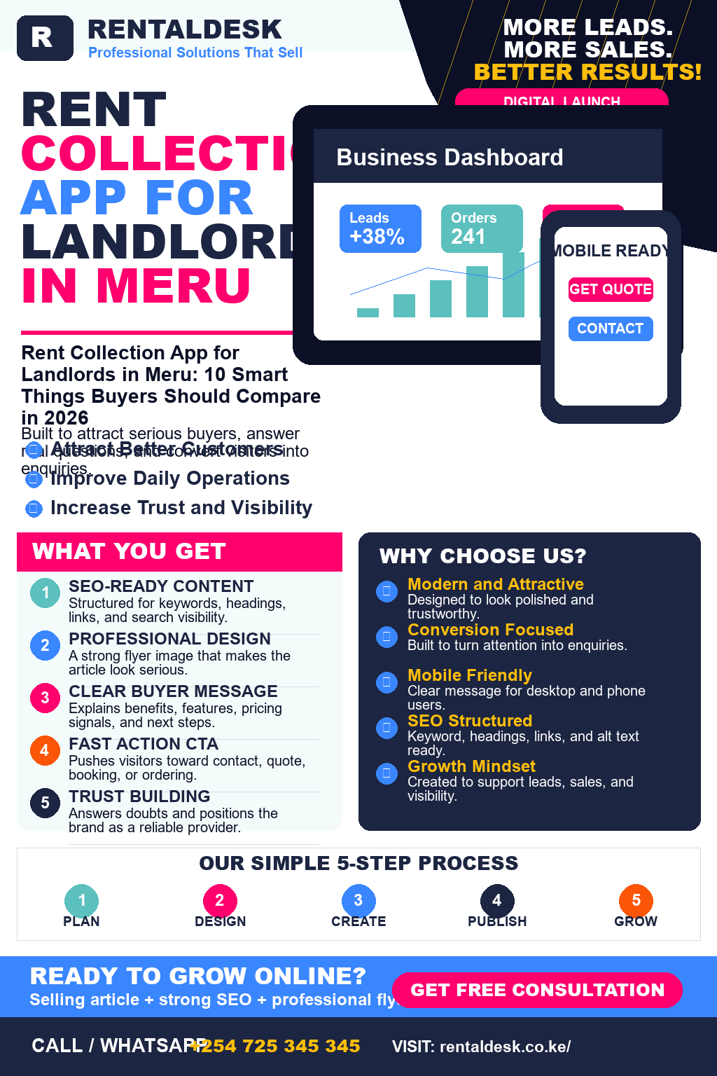 Rent Collection App for Landlords in Meru