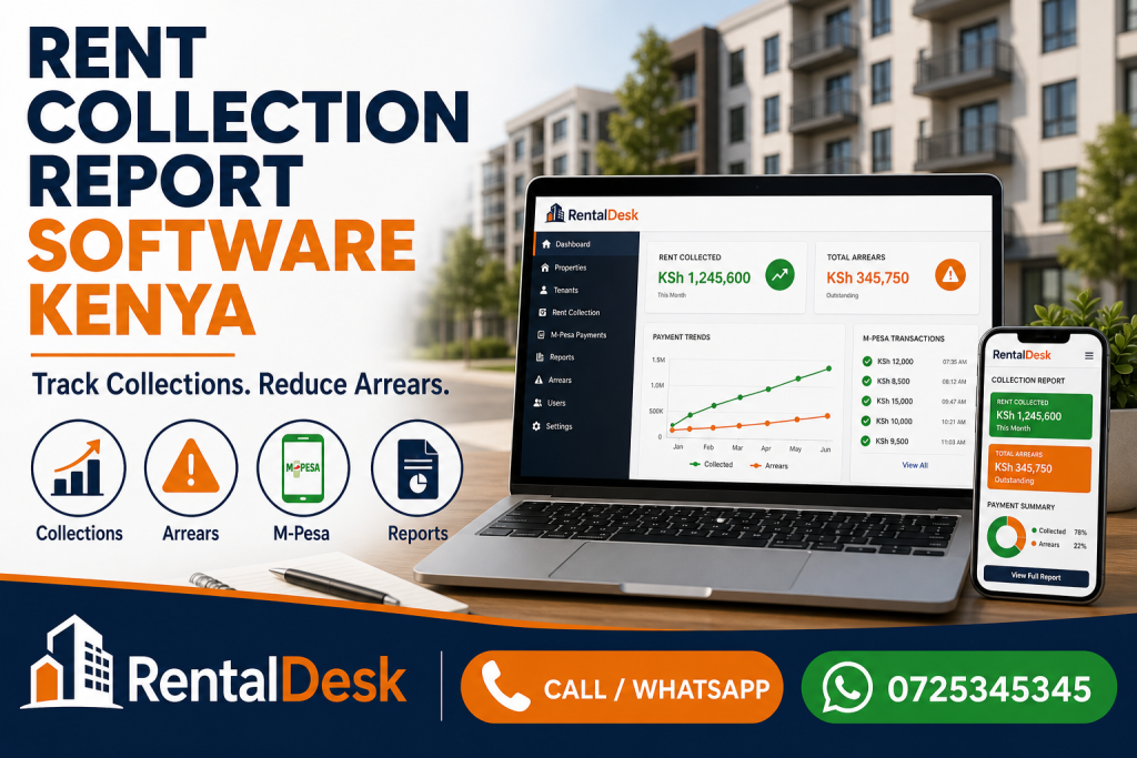 rent collection report software Kenya