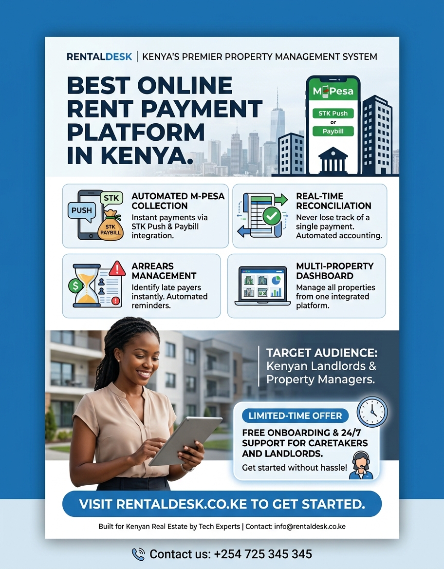 Best online rent payment platform in Kenya