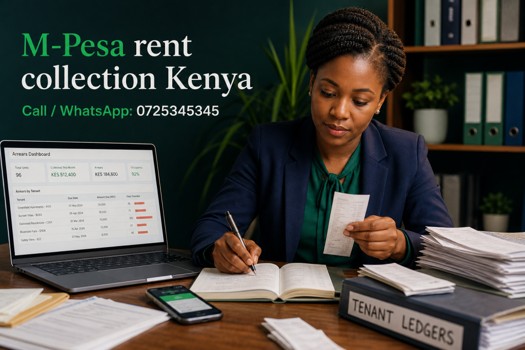 M-Pesa rent collection Kenya classic guide - Call or WhatsApp 0725345345