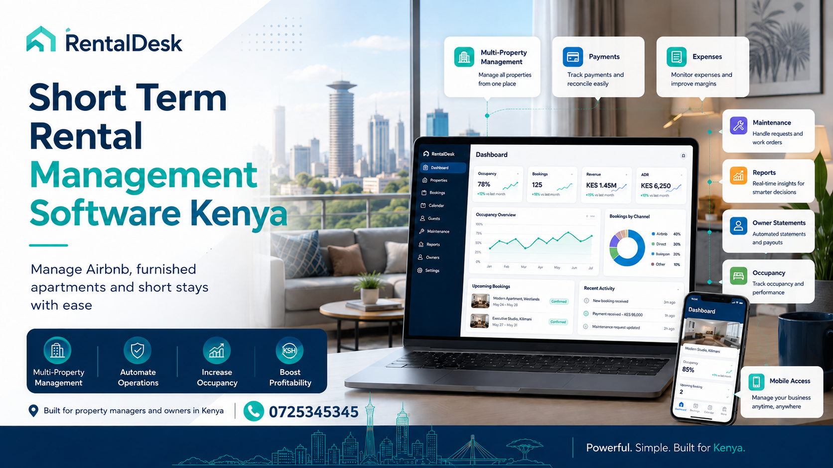 Short Term Rental Management Software Kenya