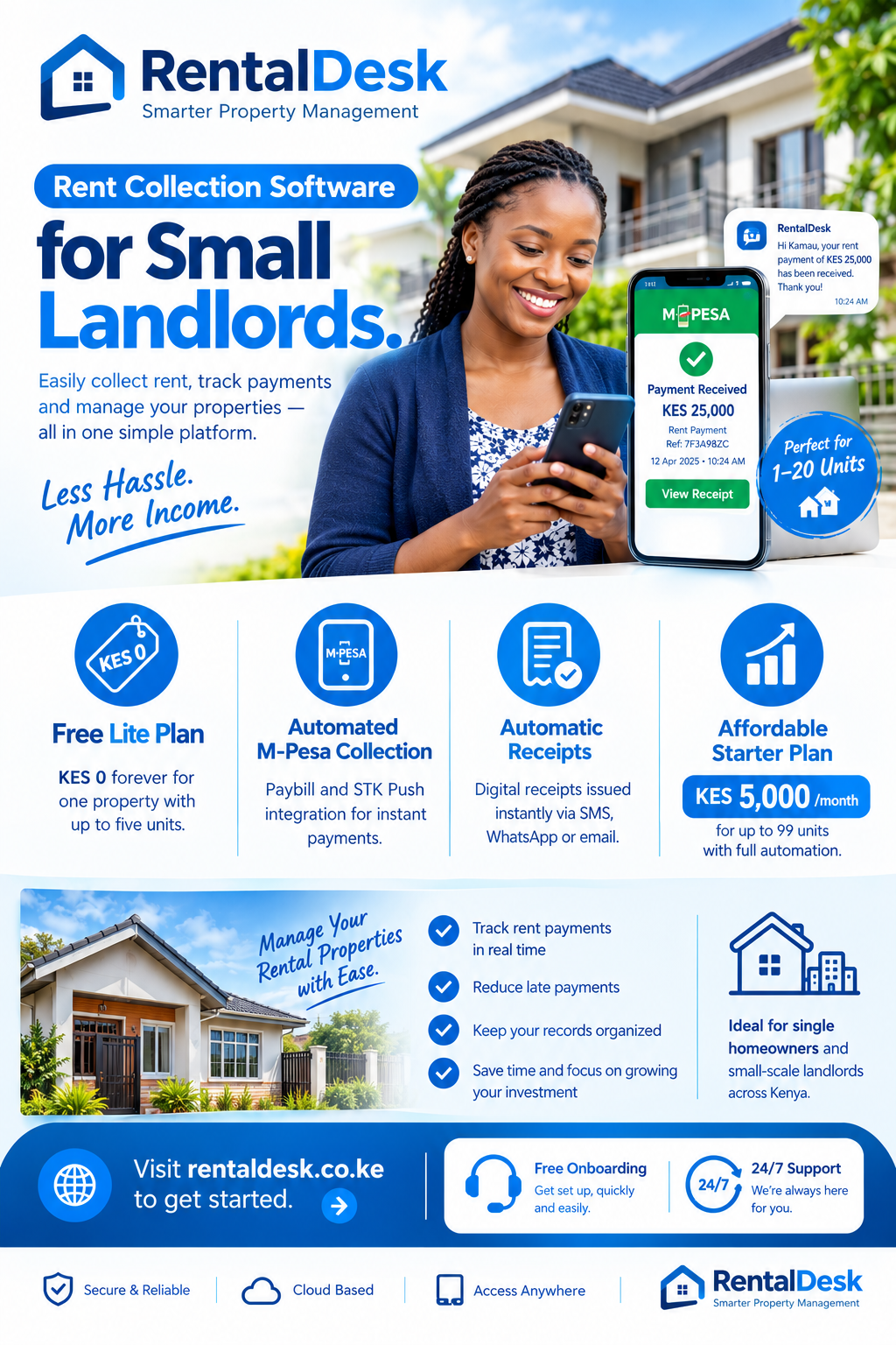 Rent collection software for small landlords