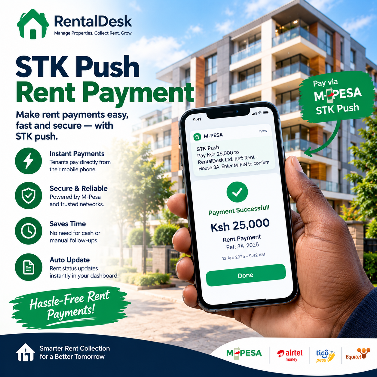 STK push rent payment