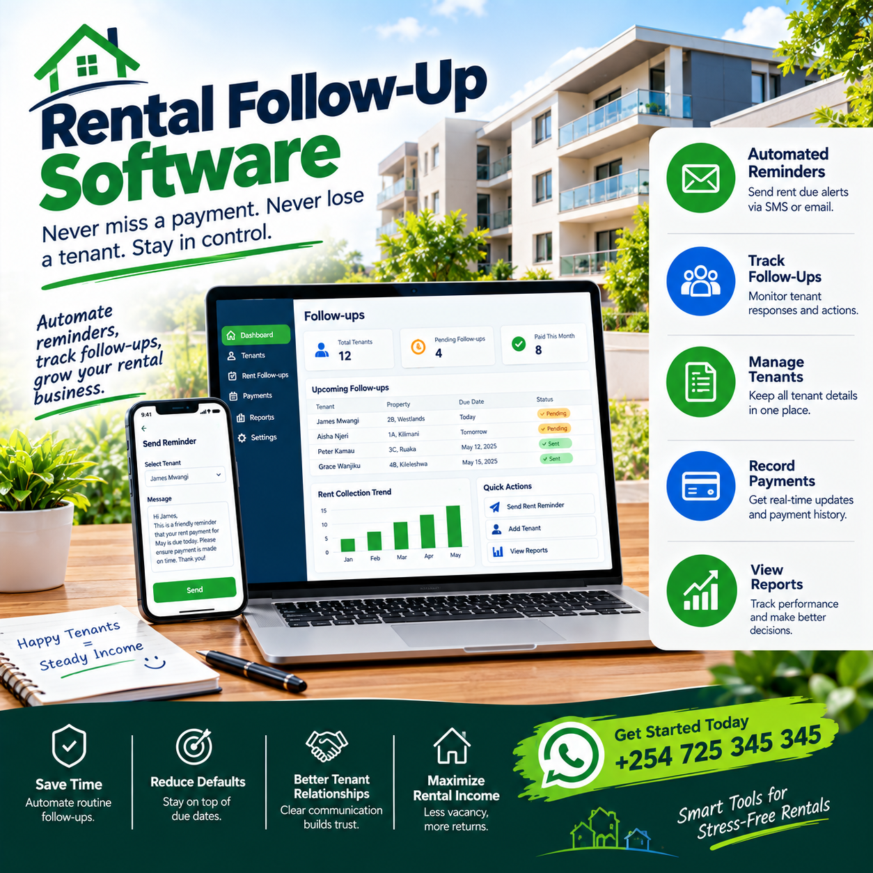 rental follow-up software