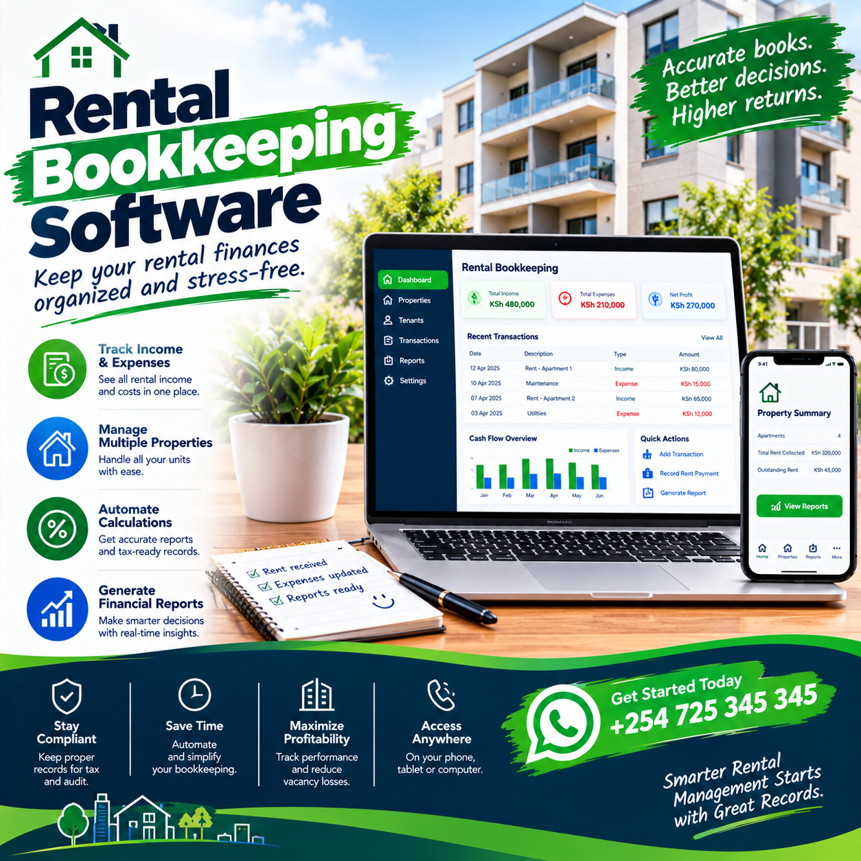 rental bookkeeping software