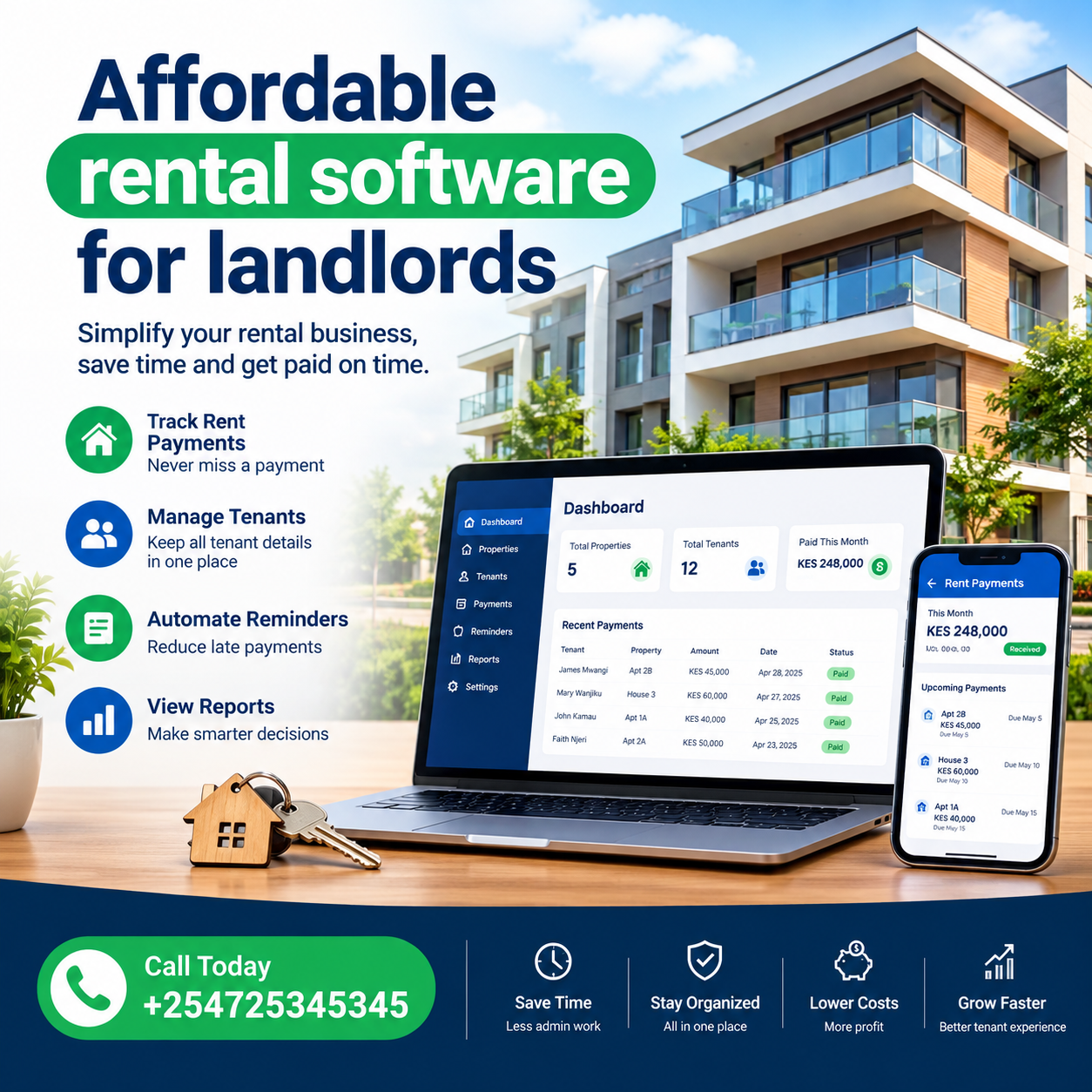 Affordable rental software for landlords