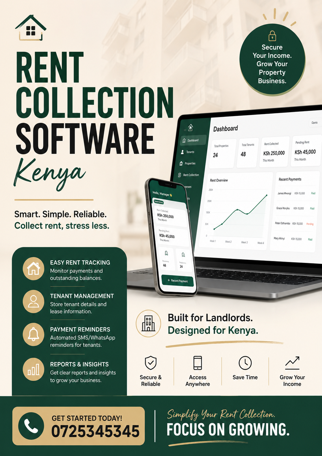 rent collection software kenya