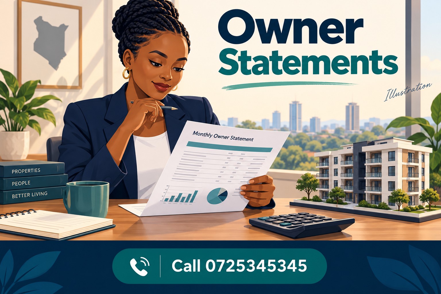landlord statements Kenya illustration — call 0725345345