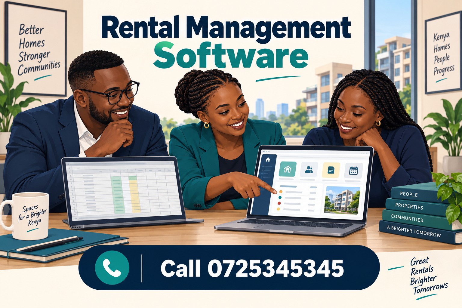 rental software migration Kenya illustration — call 0725345345