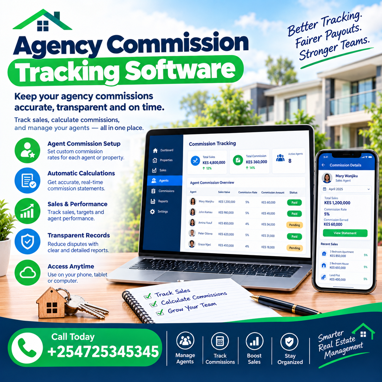 agency commission tracking software