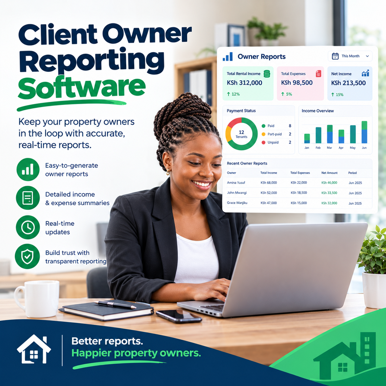 client owner reporting software
